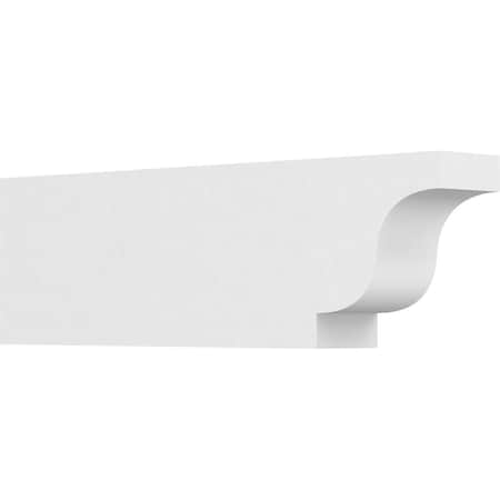 Ekena Millwork Standard Newport Architectural Grade PVC Rafter Tail, 3"W X 6"H X 20"L RFTP03X06X20NEW